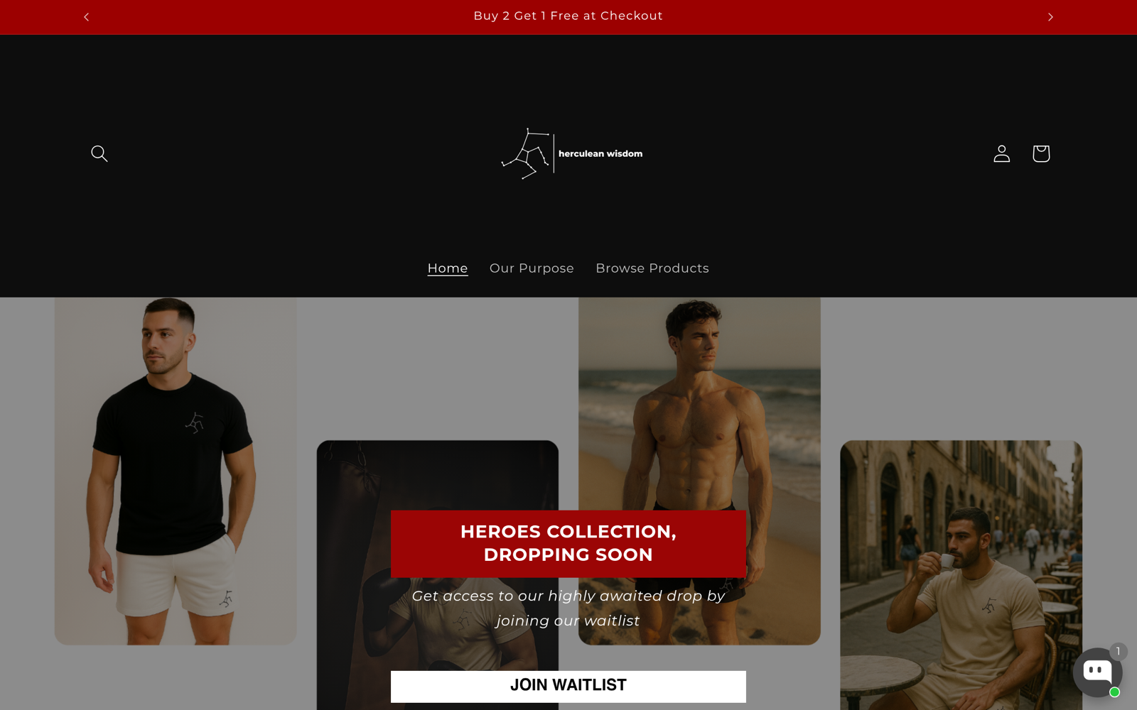 Herculean Wisdom - E-Commerce project by Clap Digital