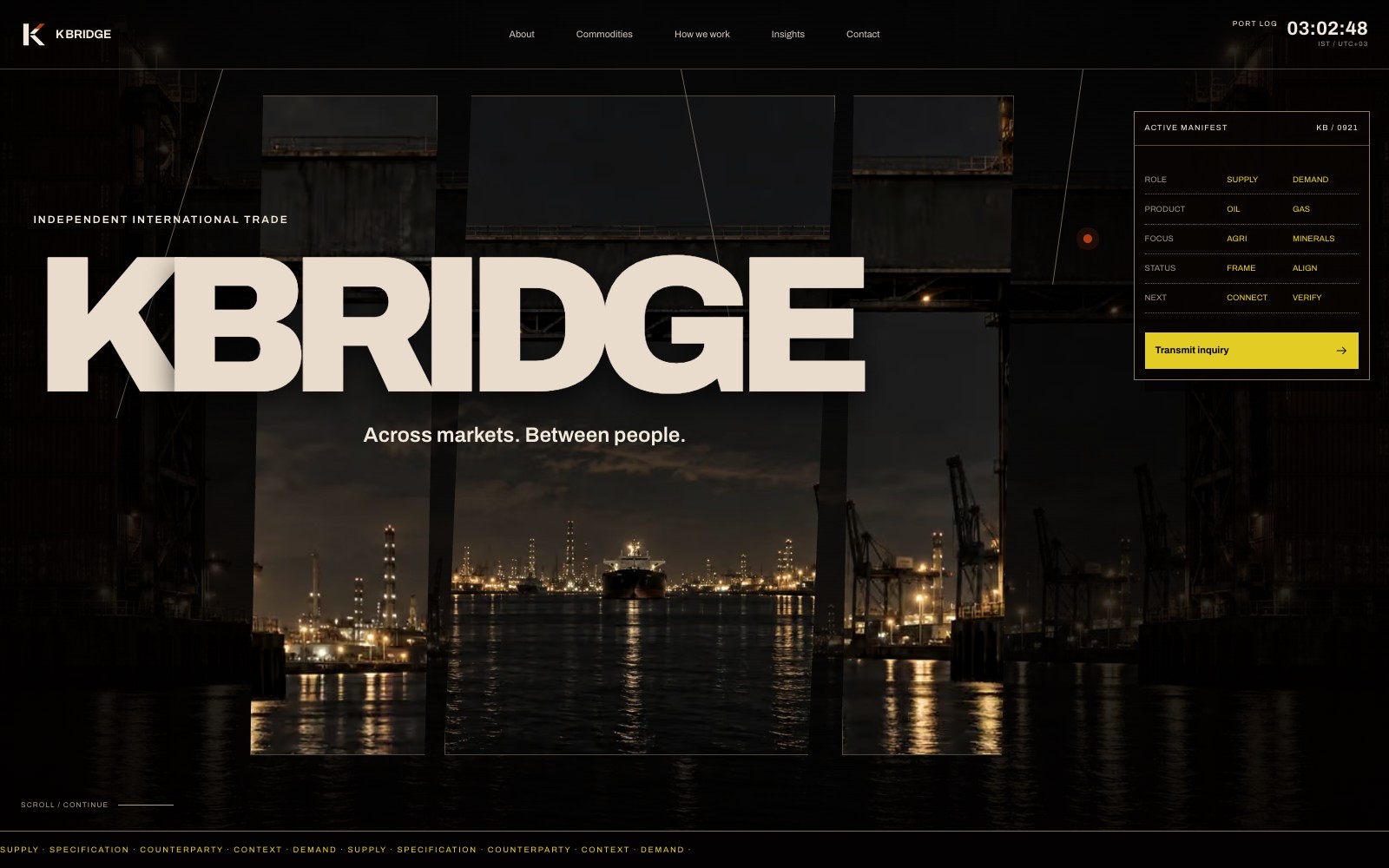 K Bridge - Conversion-Led Marketing Site project by Clap Digital